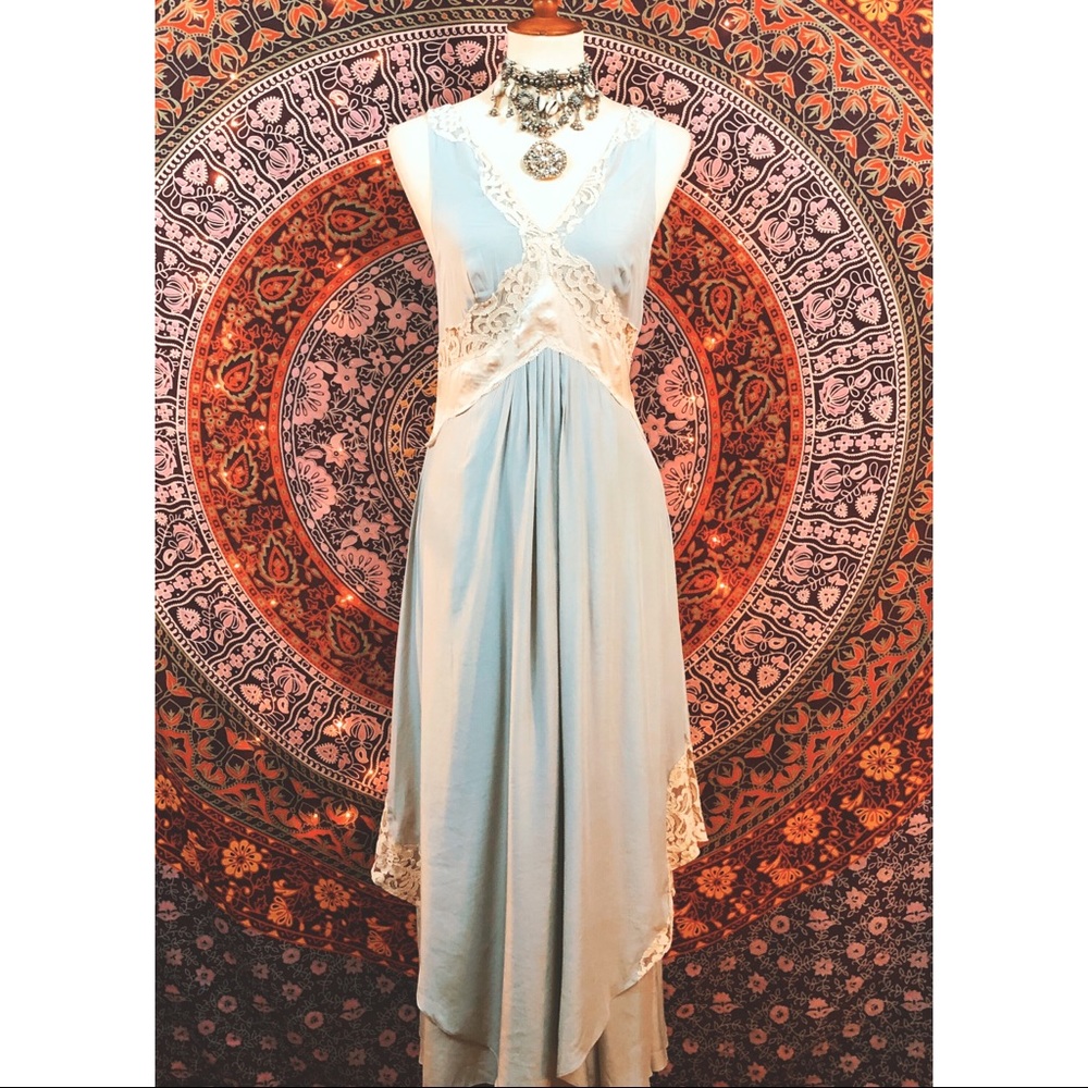 FREE PEOPLE BOHO SLIP DRESS